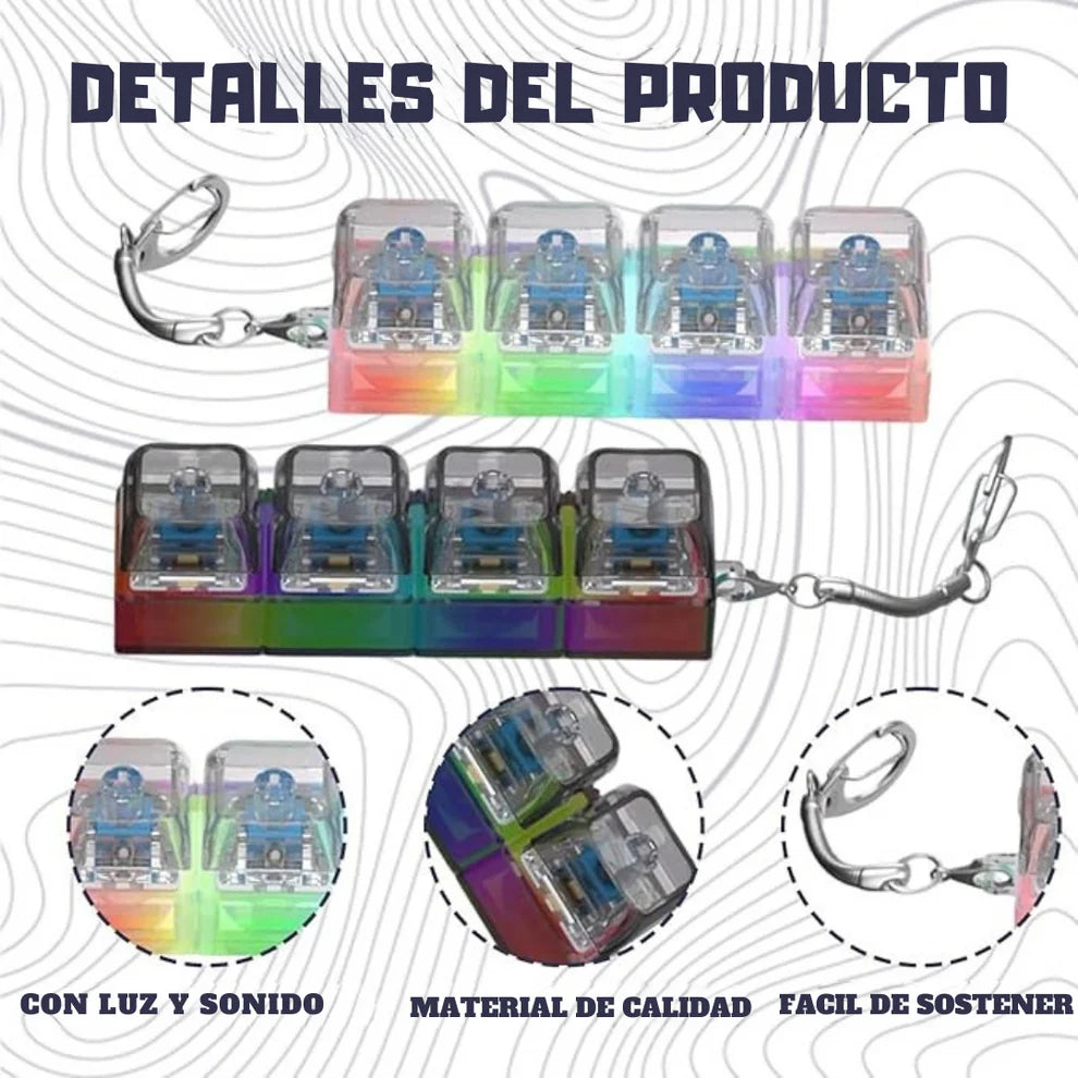 KeyZen™ – Mini Teclado Anti-Ansiedad y Estres