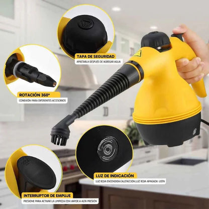 Limpiador Multiusos A Vapor De Mano Portatil SafeClean Pro