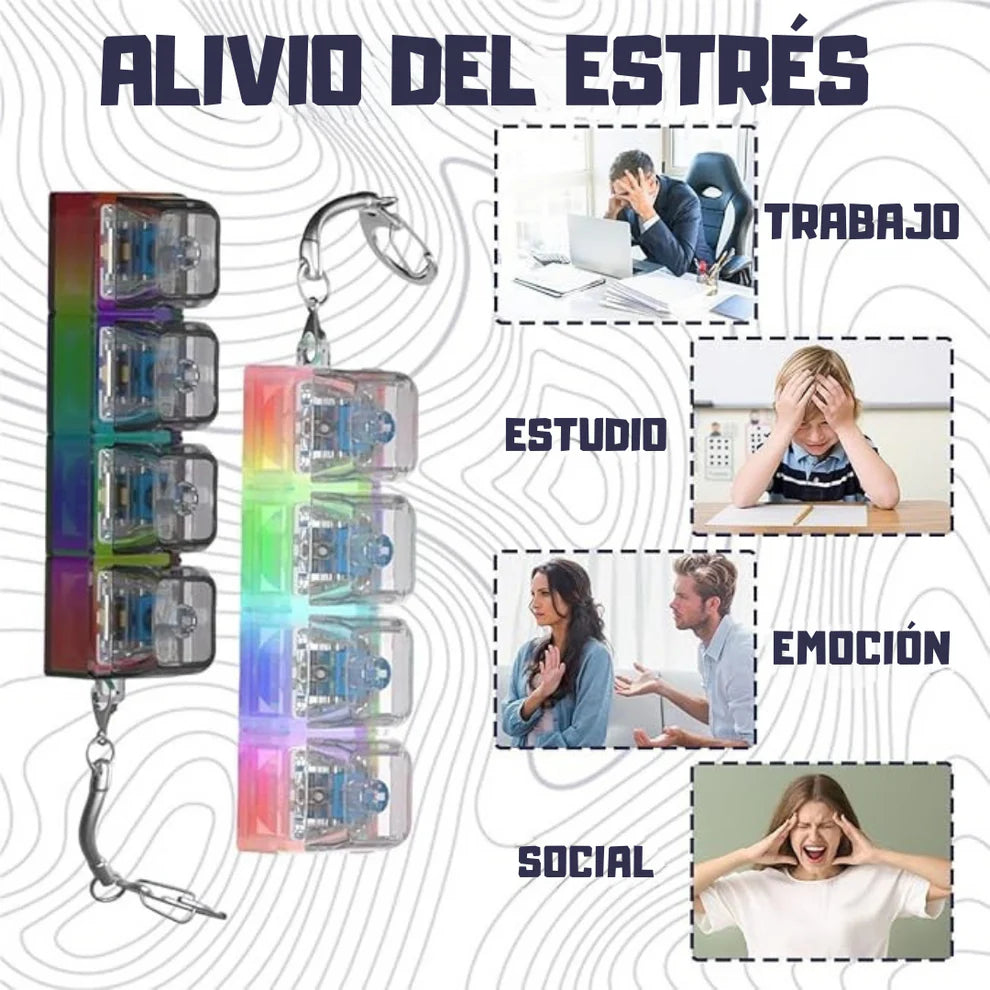 KeyZen™ – Mini Teclado Anti-Ansiedad y Estres