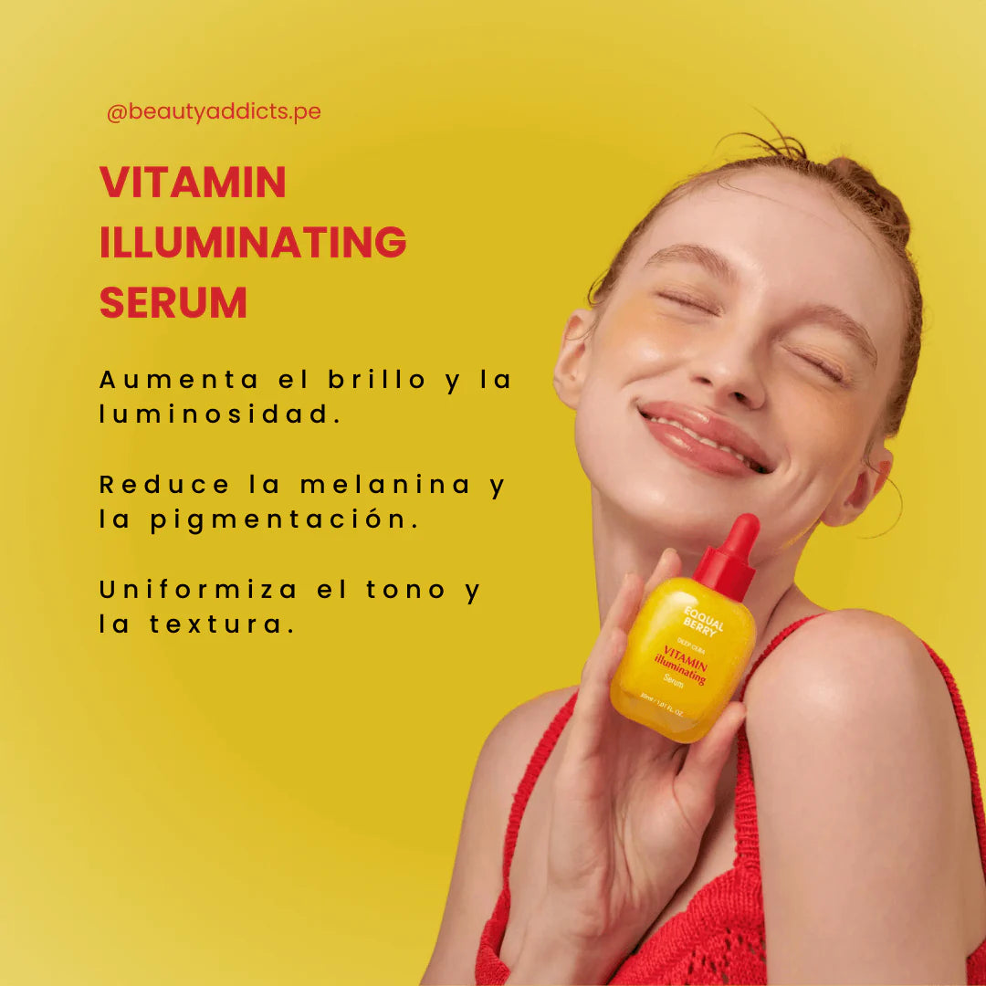 Aclarador y Iluminador con Vitamina C EQQUALBERRY